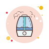 bubbles style luftbefeuchter icon