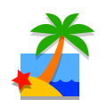 海滩 icon