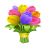 Blumenstrauß-Emoji icon