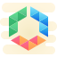 cute clipart style workspace one icon