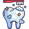 Tooth brushing icon
