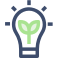 green electricity icon