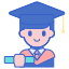 graduation icon