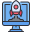 rocket launch icon