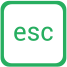 ESC icon