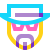 water color style walter white icon