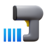 3d fluency style 바코드 리더기 icon