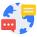 外部会話ファイルとフォルダーvectorslab- flat-vectorslab icon