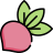 red radish icon