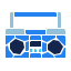 pieces style boombox icon