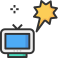 tv advertisement icon