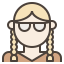 Mujer de pie icon