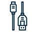 外部 USB 连接器填充轮廓-lima-studio-5 icon