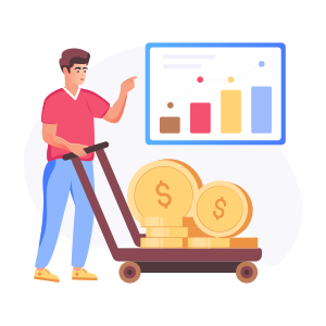 Income Growth icon