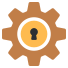 setting security icon