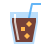 color style tasse mit strohhalm icon
