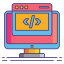 web coding icon