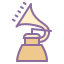 cute color style grammy award icon