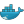 Docker a set of coupled software as a service icon