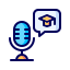educational podcast icon