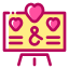 wedding signboard icon