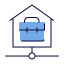 teleworking icon