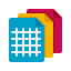 grid paper icon