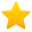 skeuomorphism style star icon