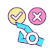 automated decision icon