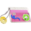 3d stickle style cardholder with card and stickers icon