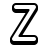 Z icon