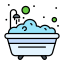 Dusche und Badewanne icon