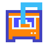 3D Drucker icon