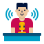 locutor icon