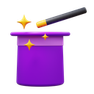 3d fluency style 마술 icon
