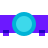color glass style 영사기 icon