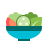 color style salad icon