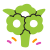scribby style blumenstrauß icon