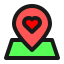 favorite location icon