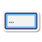 stickers style 텍스트 입력 양식 icon