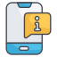 Information In Smartphone icon