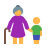 Grandmother With A Boy icon