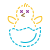 stitch style chick icon