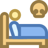 在床上死去 icon