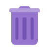 Trash icon