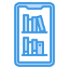 внешняя-онлайн-библиотека-образование-и-обучение-itim2101-blue-itim2101-2 icon