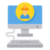 ordinateur-administrateur-externe-itim2101-flat-itim2101 icon