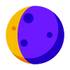 Luna crescente icon