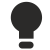 Bulb icon