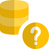 Help and support for database network system icon